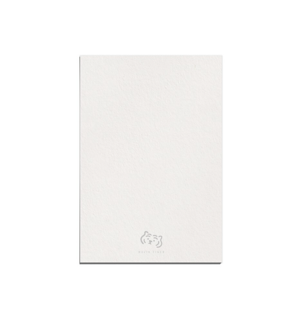 縮圖：Muzik Tiger Raincoat Tiger Postcard 明信片