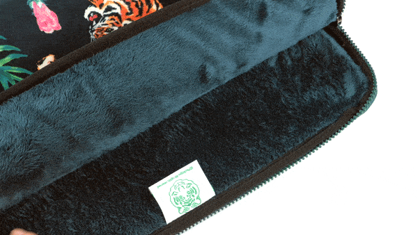 縮圖：Muzik Tiger  Fantasy Tiger Ver.3 Black Laptop/Tablet Pouch 平板電腦保護套
