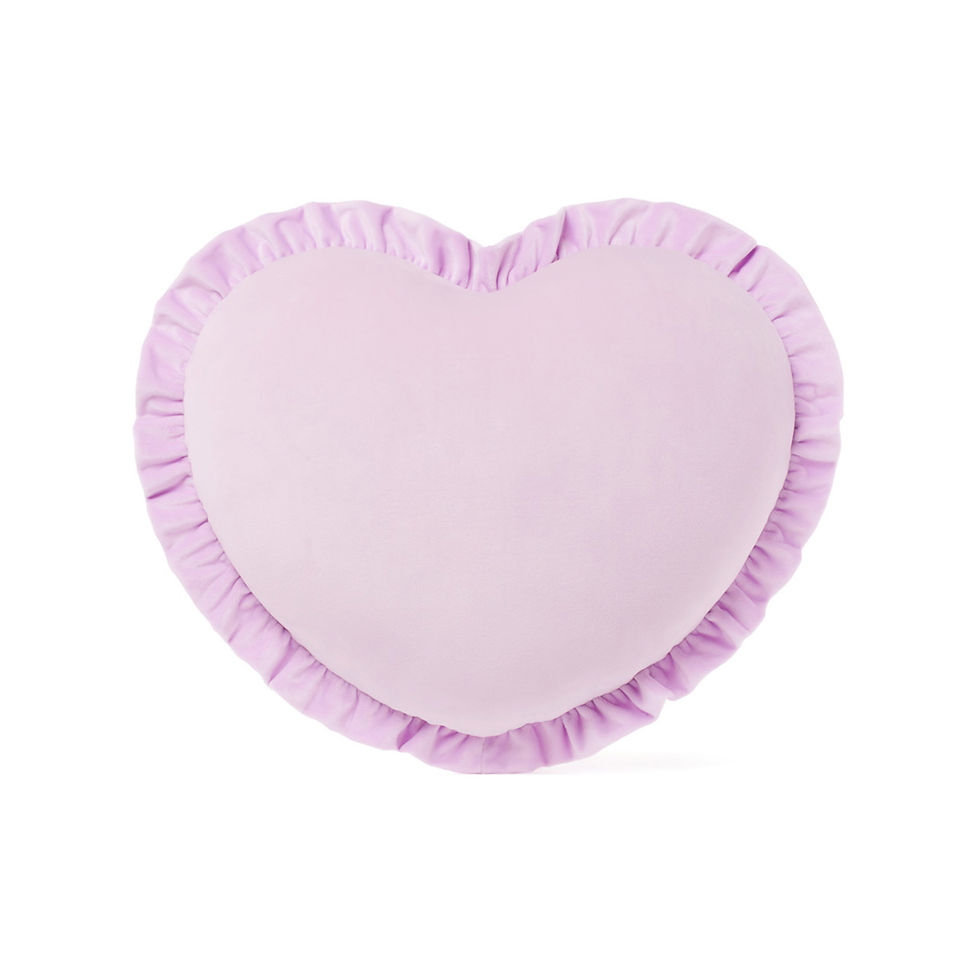 縮圖：Kakao Friends Apeach x Esther Bunny Heart Shape Cushion 心心抱枕
