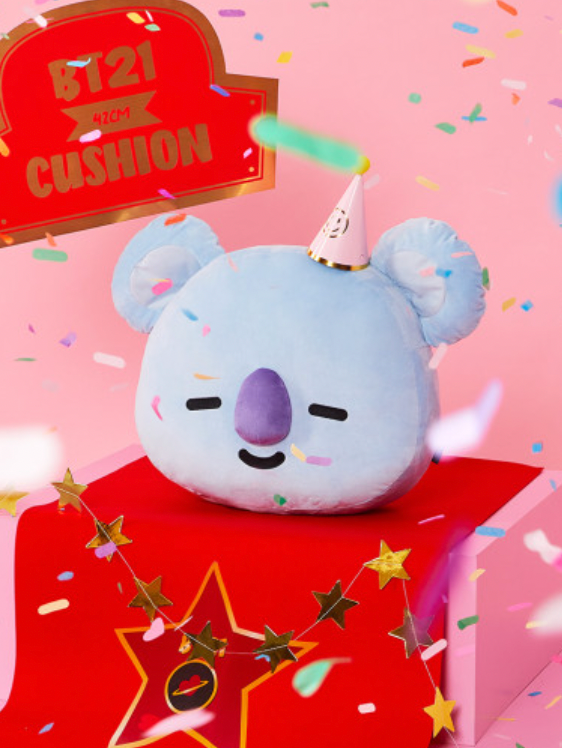 縮圖：Line Friends 42cm Cushion 抱枕｜BT21