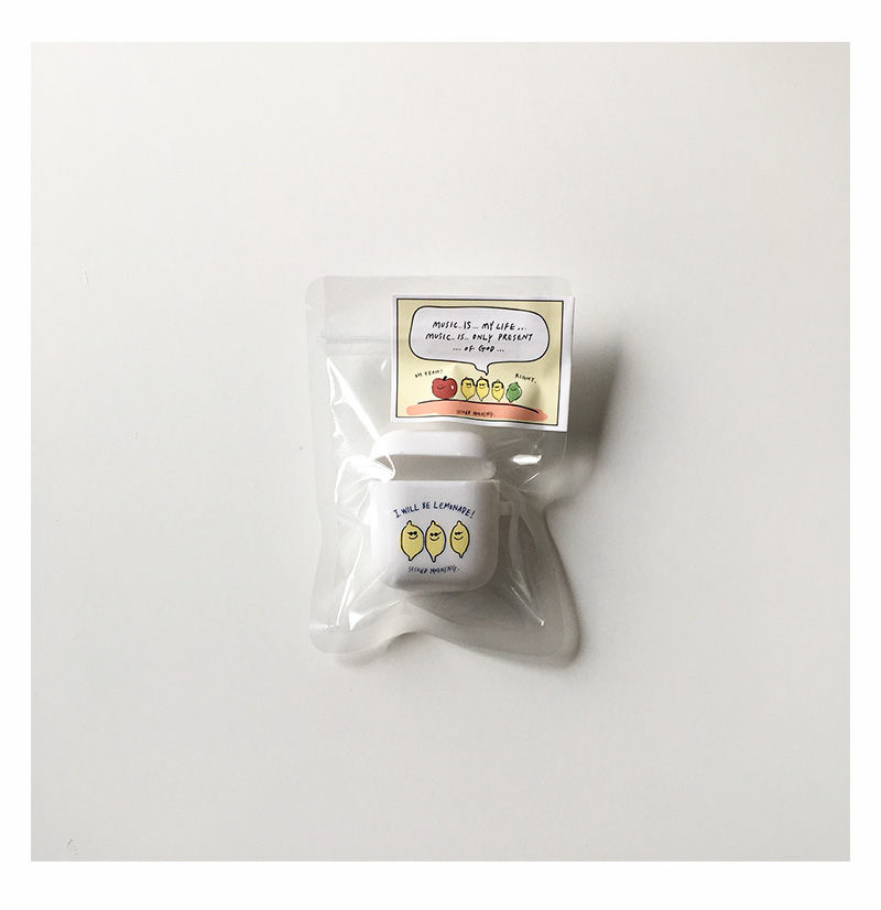 縮圖：Second Morning Lemonade/Apple Airpods/Airpods Pro Case 檸檬/蘋果耳機殼