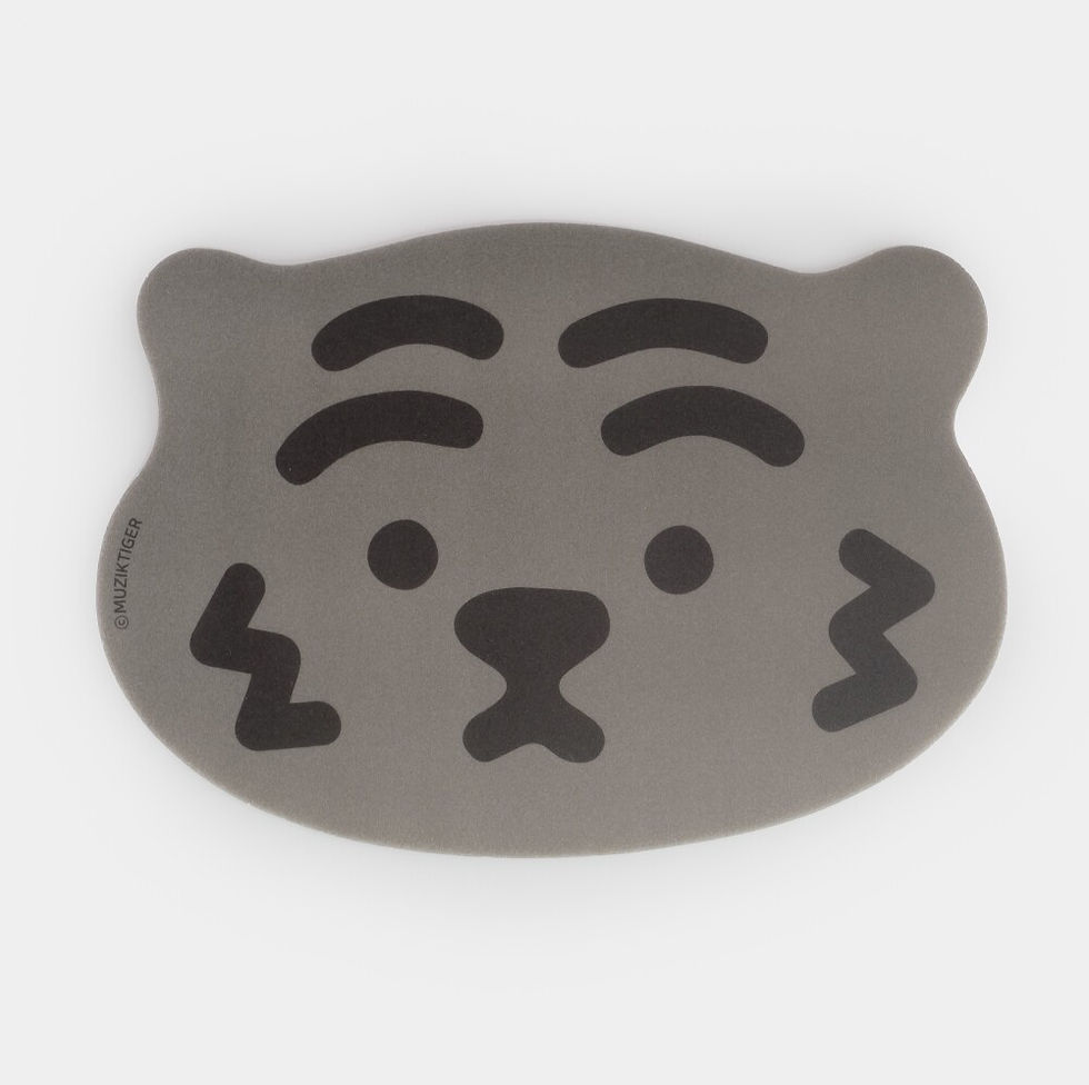 縮圖：Muzik Tiger Face PVC Mouse Pad 滑鼠墊