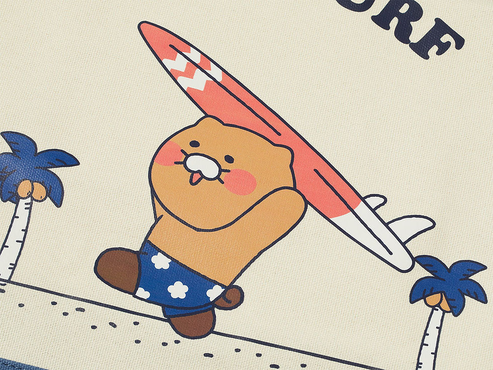 縮圖：Kakao Friends 春植 Let's Surf Eco Bag 環保袋
