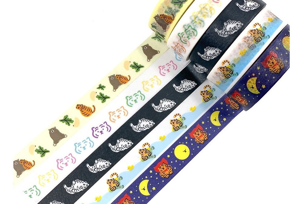 縮圖：Muzik Tiger Masking Tape Ver.3 紙膠紙