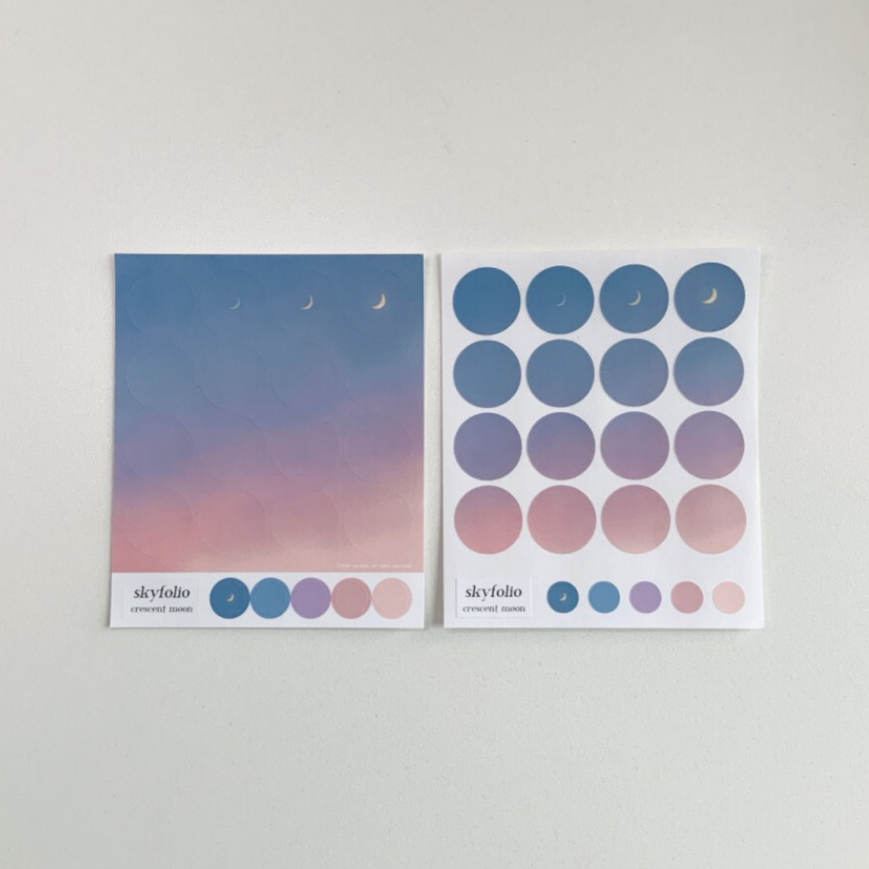 Skyfolio Sky Sticker 22cm - Crescent Moon 貼紙