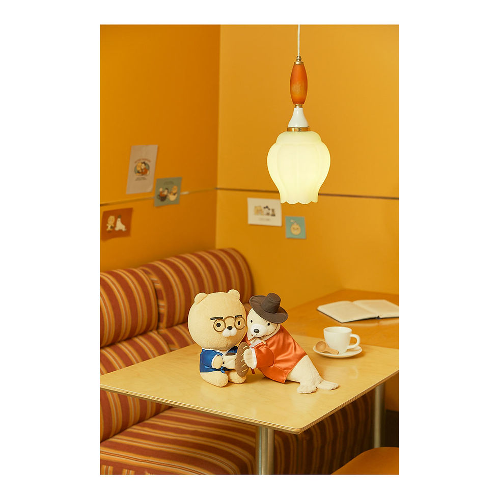 縮圖：Kakao Friends Ryan X Fritz Edition Soft Plush Toy 毛絨玩具