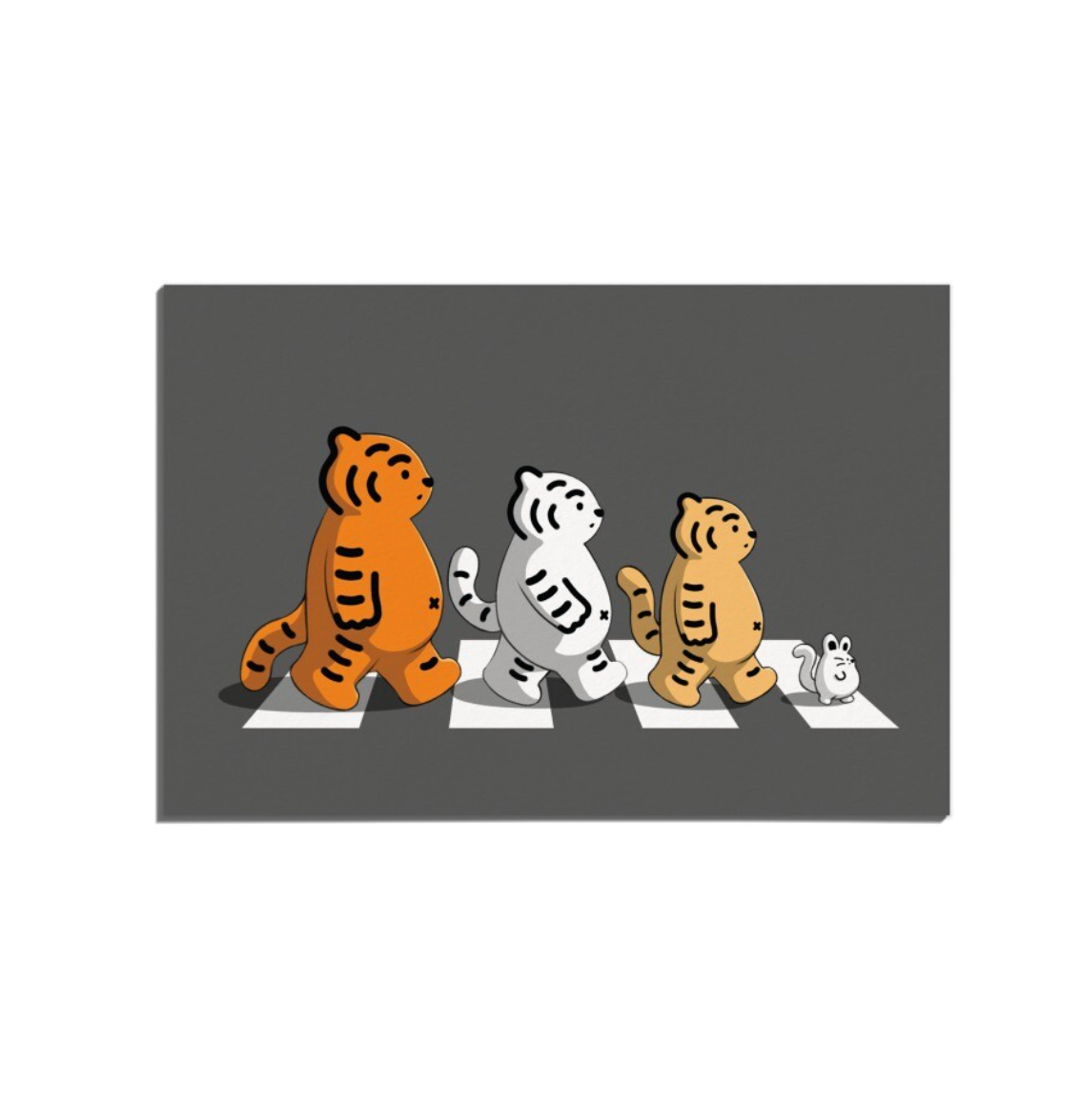 Muzik Tiger Postcard Go Go Fat Rang 明信片