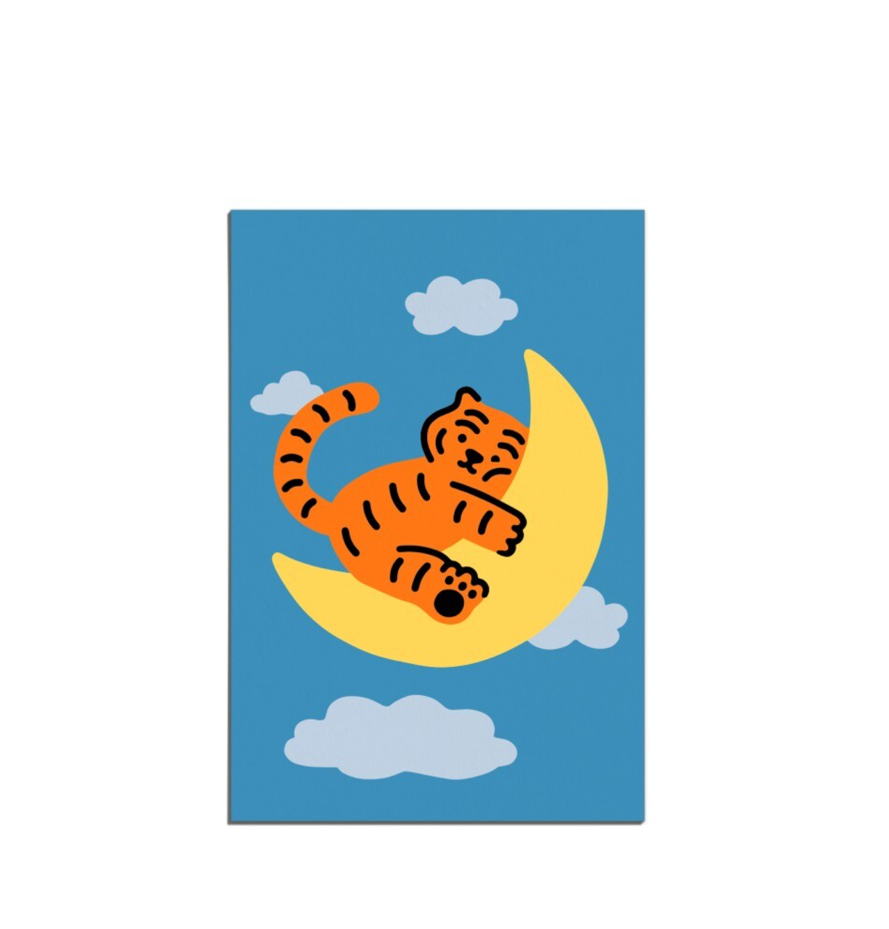 Muzik Tiger Dream Tiger Postcard 明信片