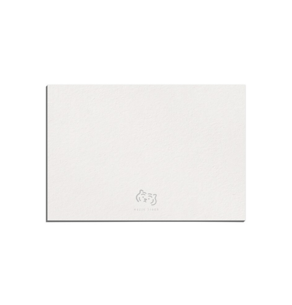 縮圖：【現貨】Muzik Tiger Sleepy Tiger Postcard 明信片