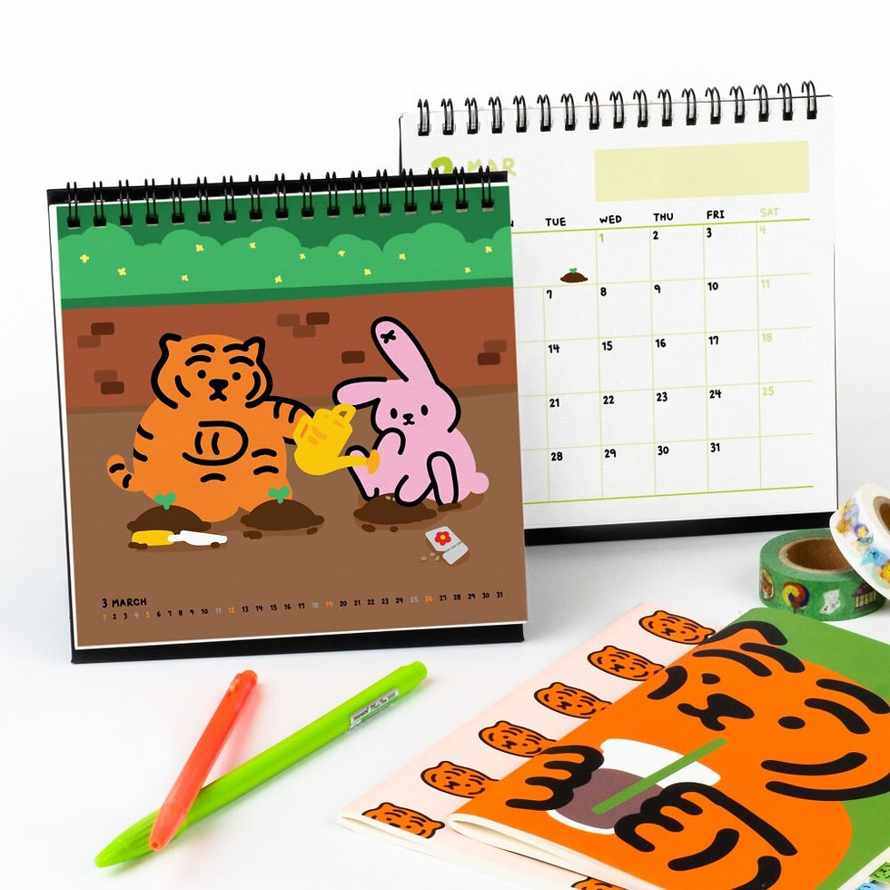 縮圖：Muzik Tiger 2023 Calendar 限量版檯曆