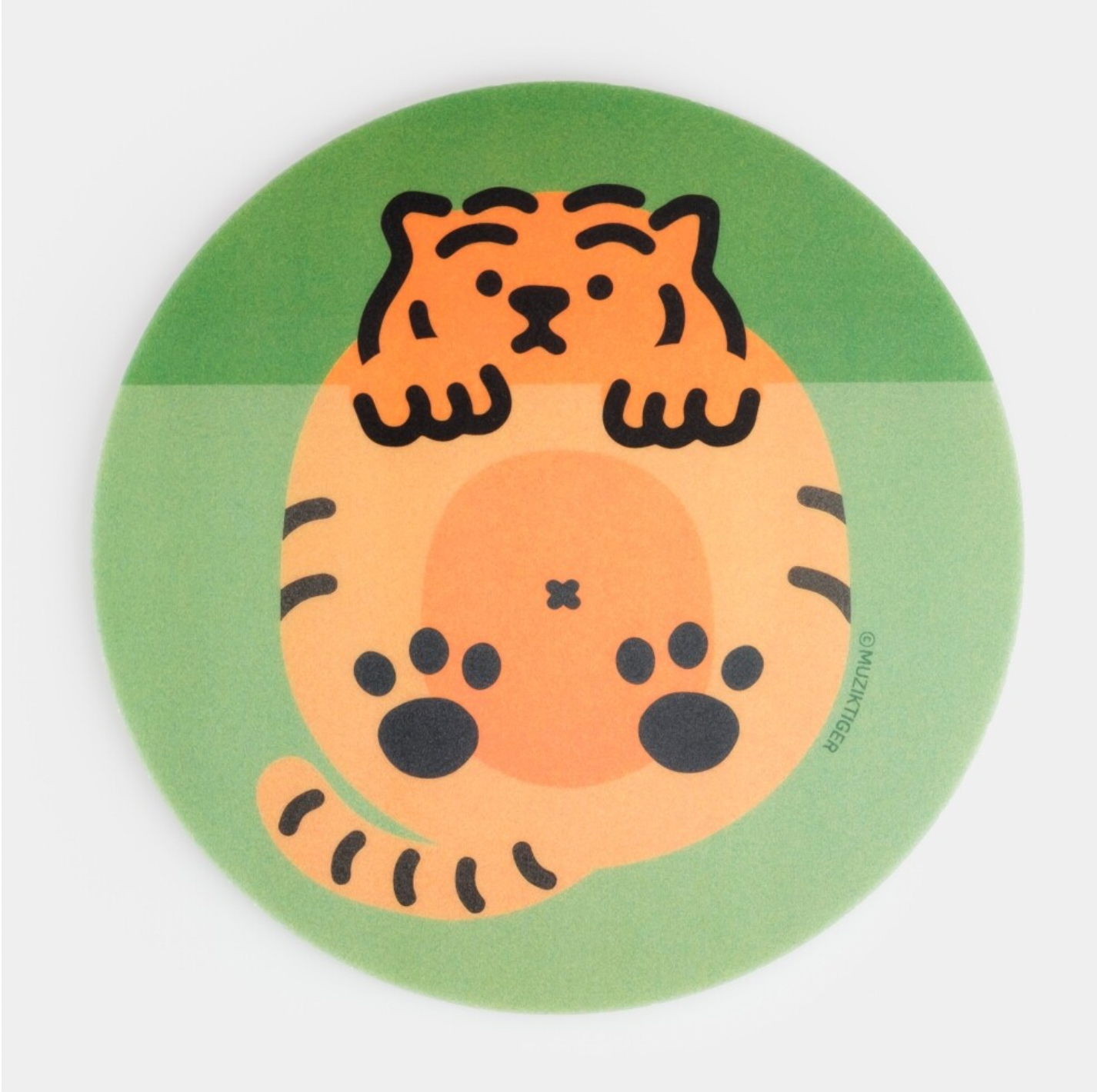 Muzik Tiger Peekaboo Tiger PVC Mouse Pad 滑鼠墊