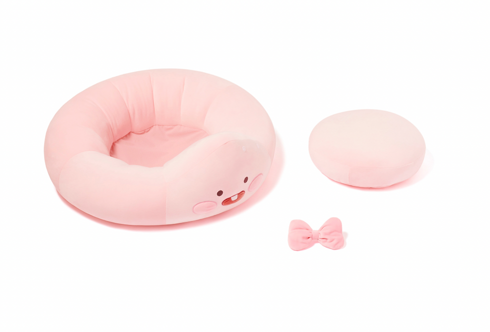 縮圖：Kakao Friends Apeach Sleeping Cushion 寵物專用睡窩/座墊｜Little Friends
