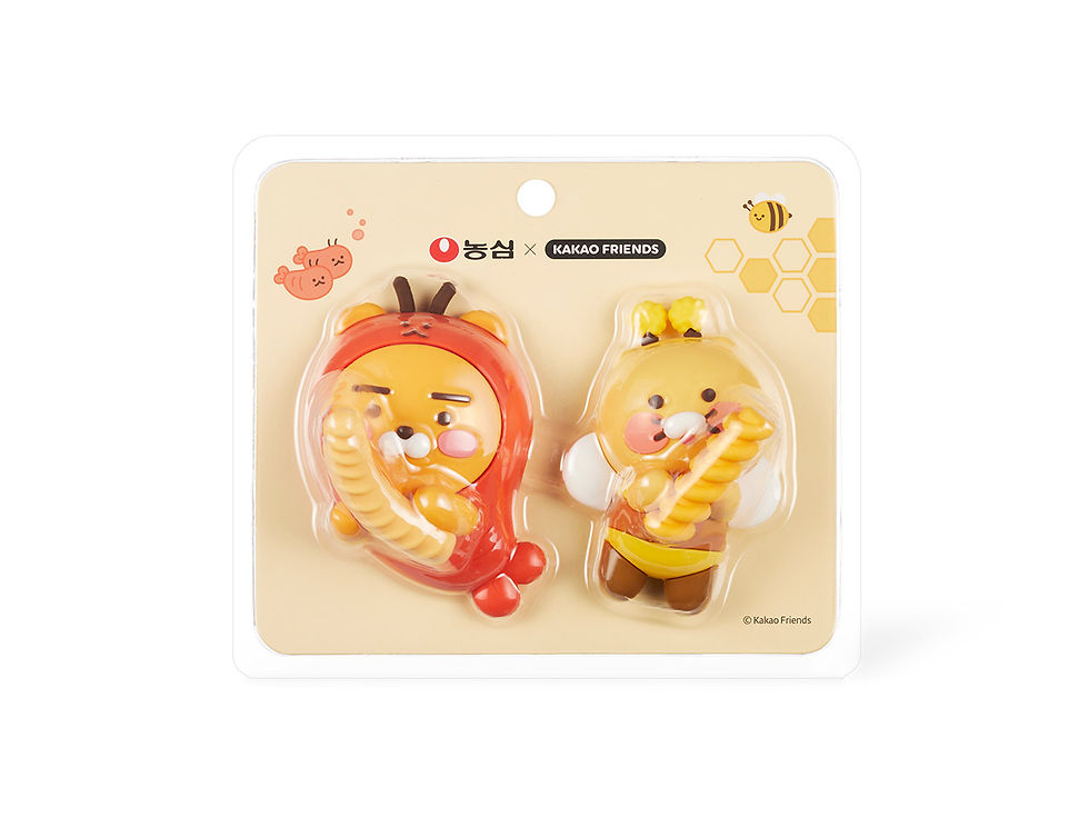 縮圖：Kakao Friends x Nongshim Mask Holder Set 磁力衣架套裝