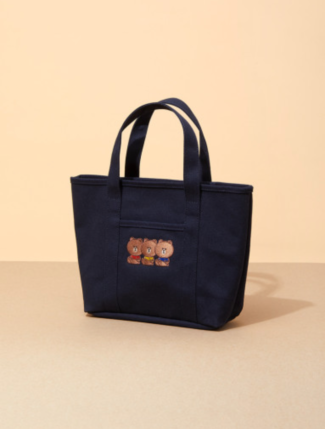 Line Friends Brown University Navy Tote-Bag 環保袋