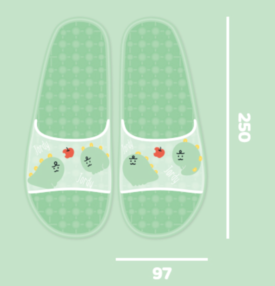 縮圖：Kakao Friends Jordy bath shoes 浴室拖鞋