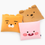 縮圖：Kakao Friends Little Friends Square Cushion 方型軟墊 Ryan/Apeach/Frodo/Muzi