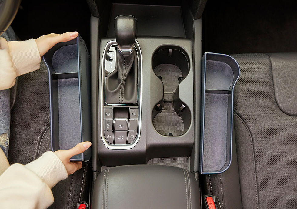 縮圖：Kakao Friends Ryan & 春植 Car Side Pocket 車用儲物架