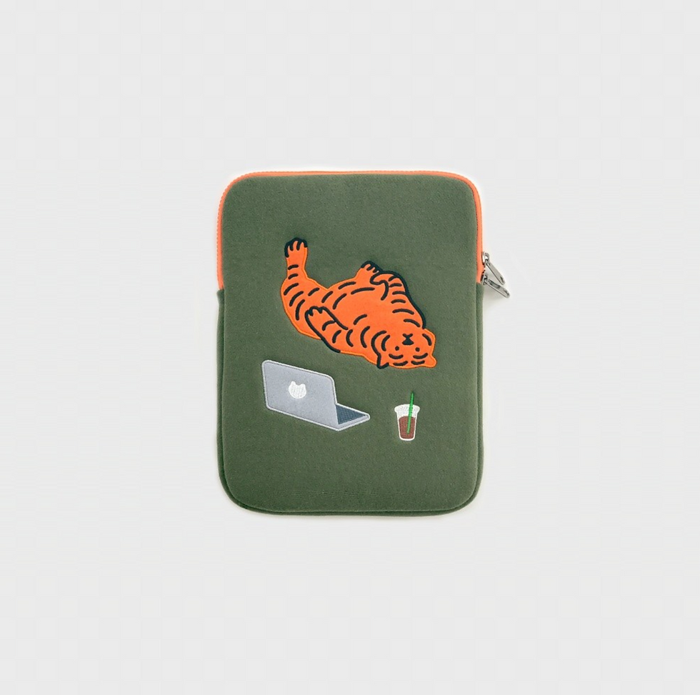 縮圖：Muzik Tiger Lazy Tiger Laptop/Tablet Pouch 平板電腦保護套