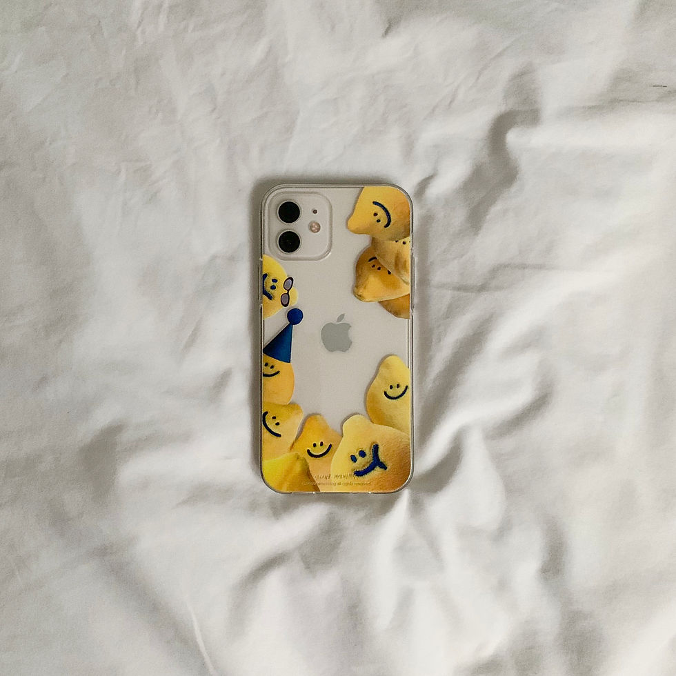 縮圖：Second Morning Semo Fluffy Jelly Phone Case 手機保護殼