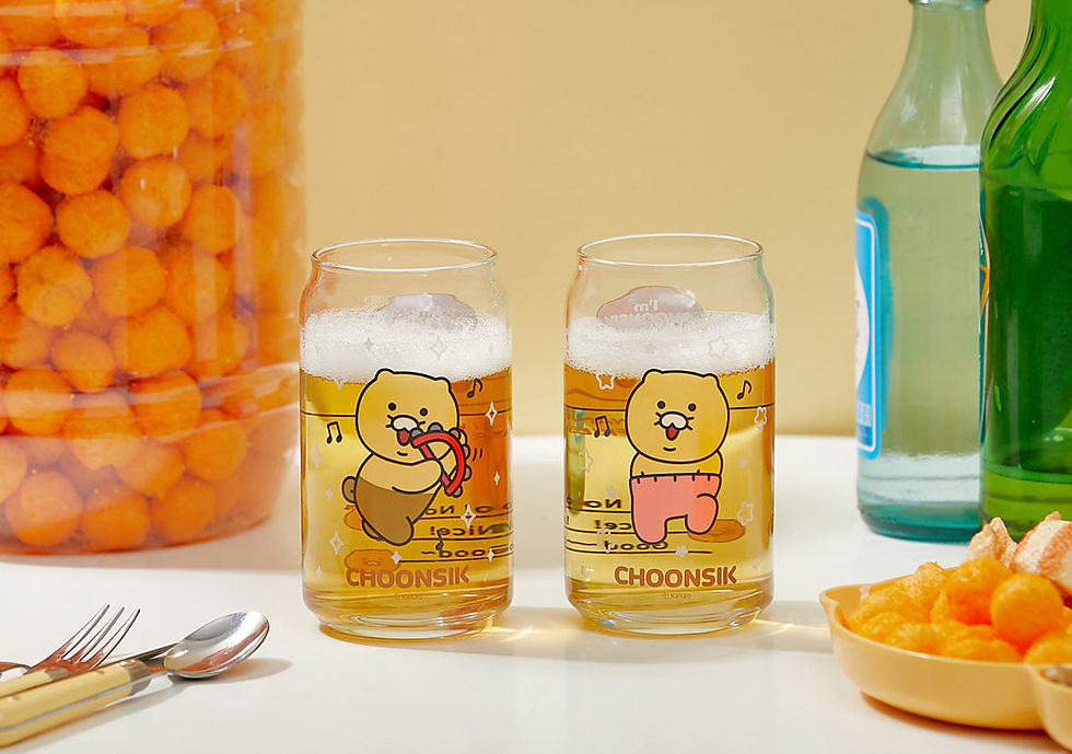 縮圖：Kakao Friends 春植 Beer Glass 2P 玻璃杯