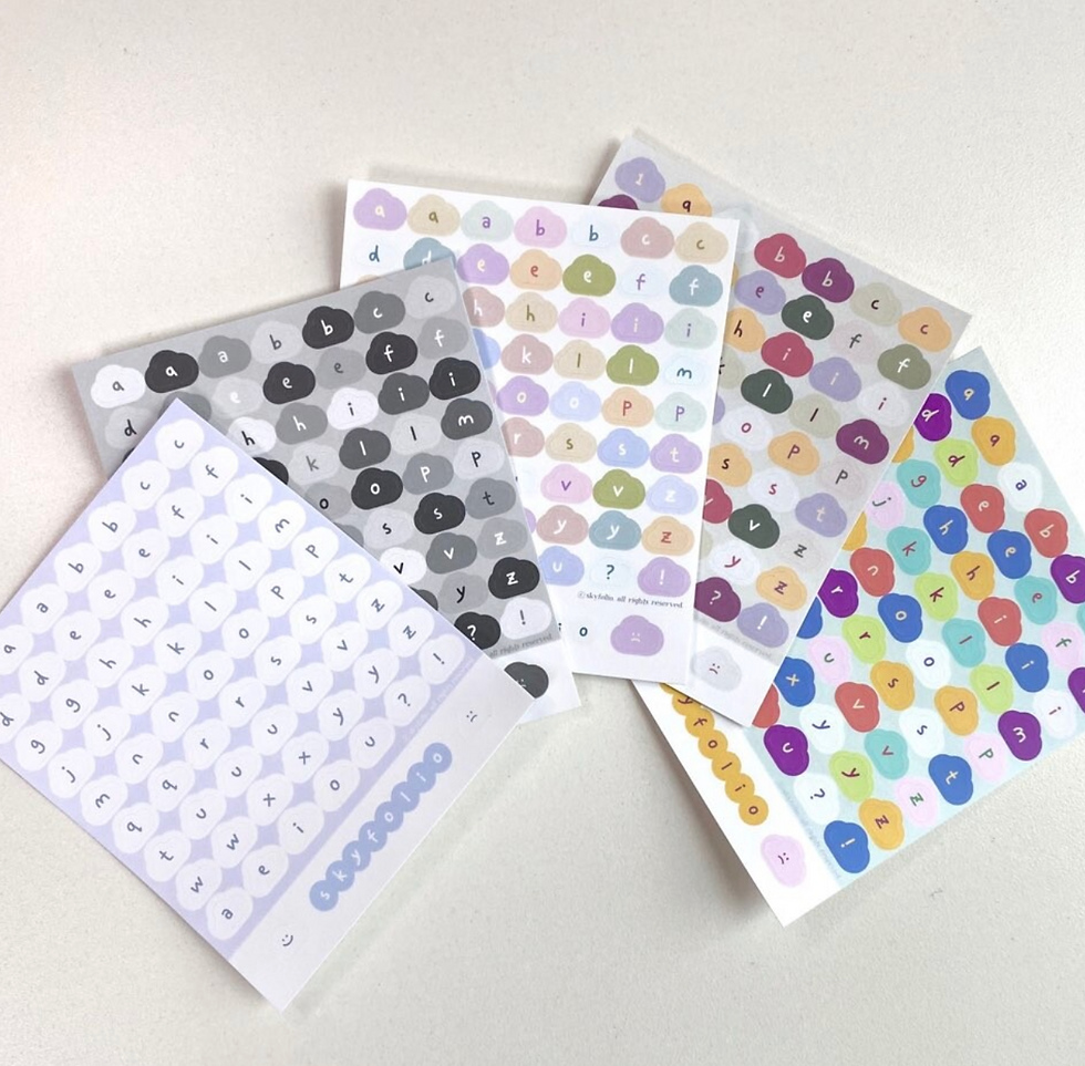 縮圖：Skyfolio Cloud Sticker Set 雲朵貼紙套裝