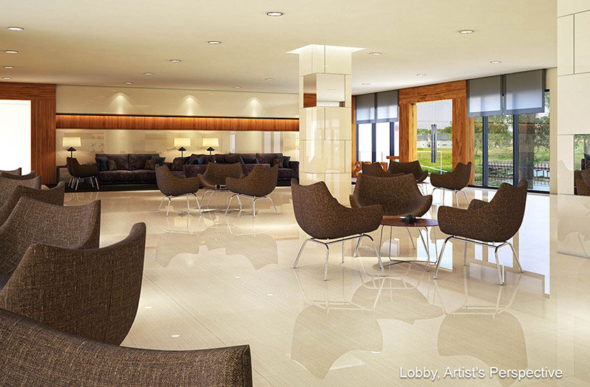 Trees Residences Lobby