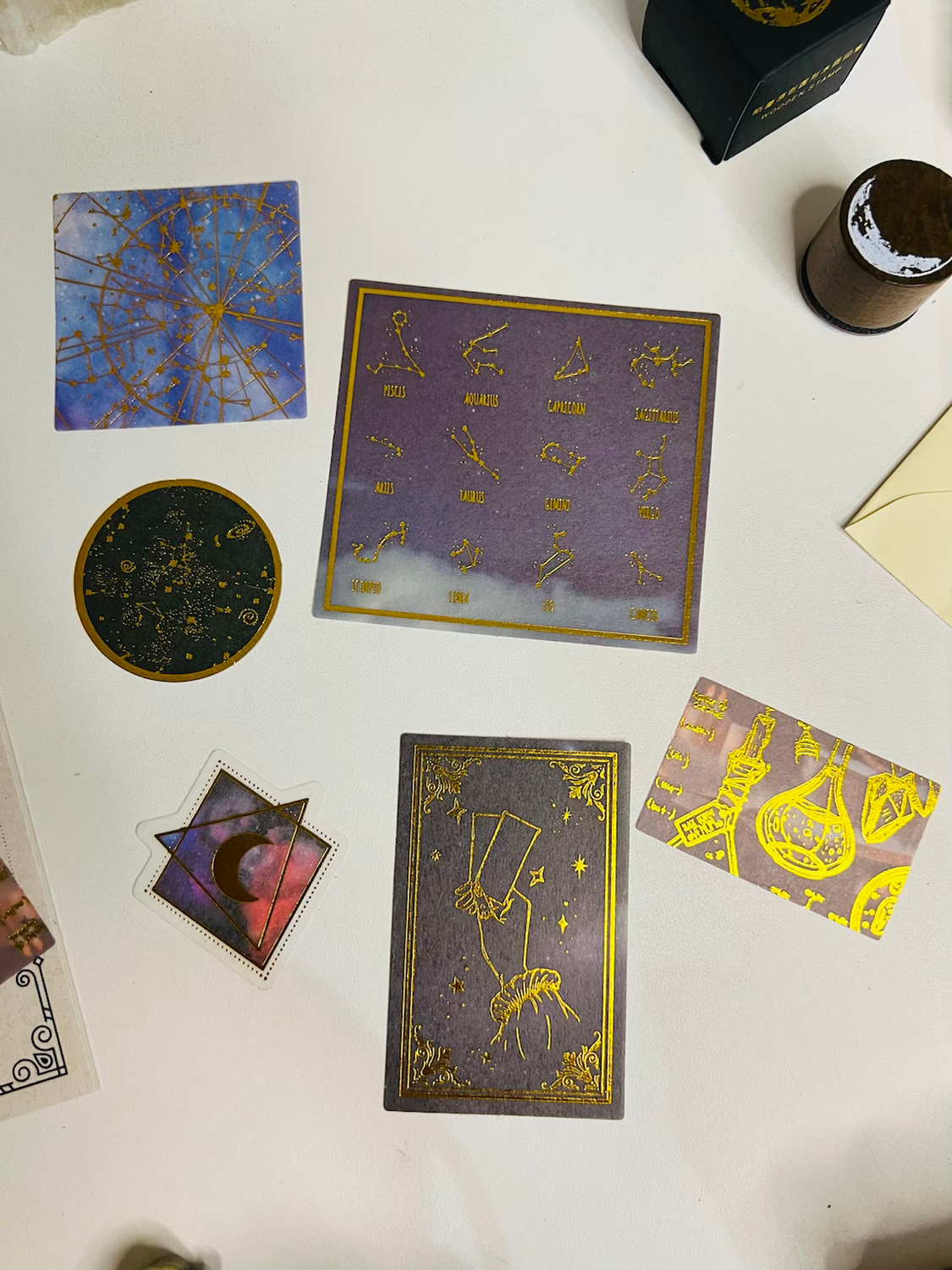 Adesivos Metalizados Constelações