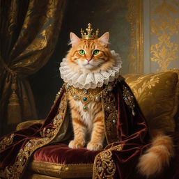 Royal AI Pet Portrait