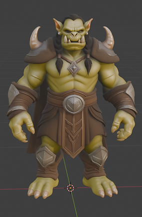 3d text to image ai generator dnd orc