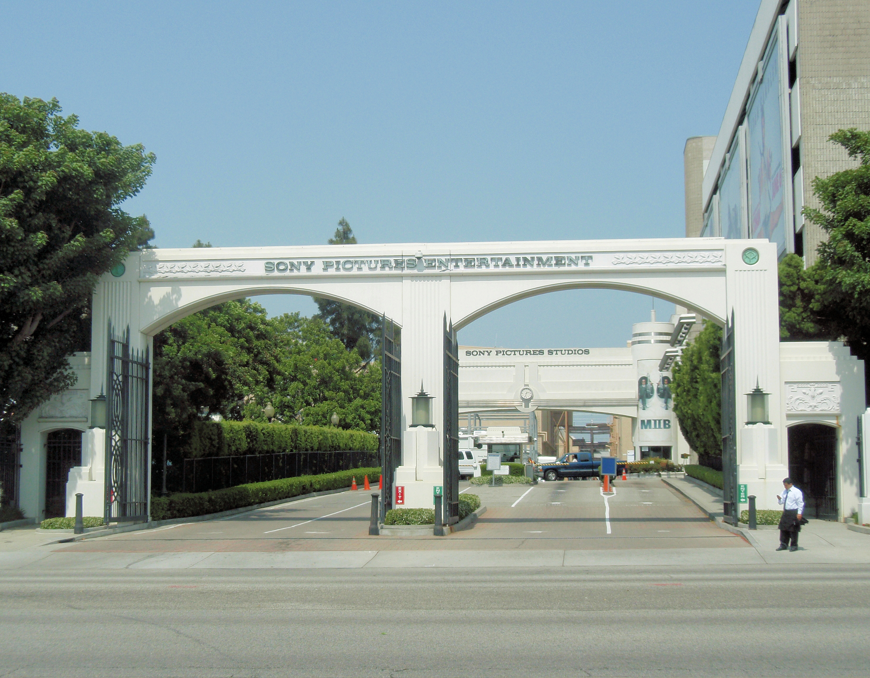 Main entrance to Sony Pictures Studios in Culver City
