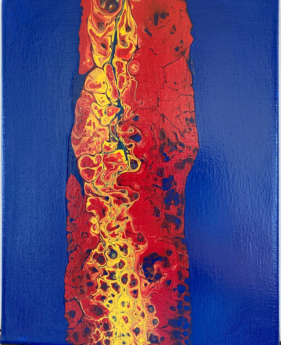 GAIA #10 - Acrylic on Canvas