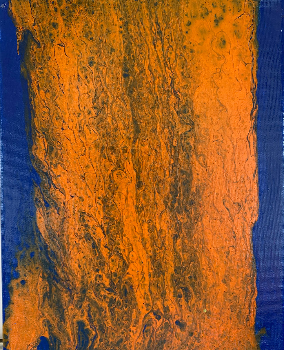 GAIA #7 - Acrylic on Canvas