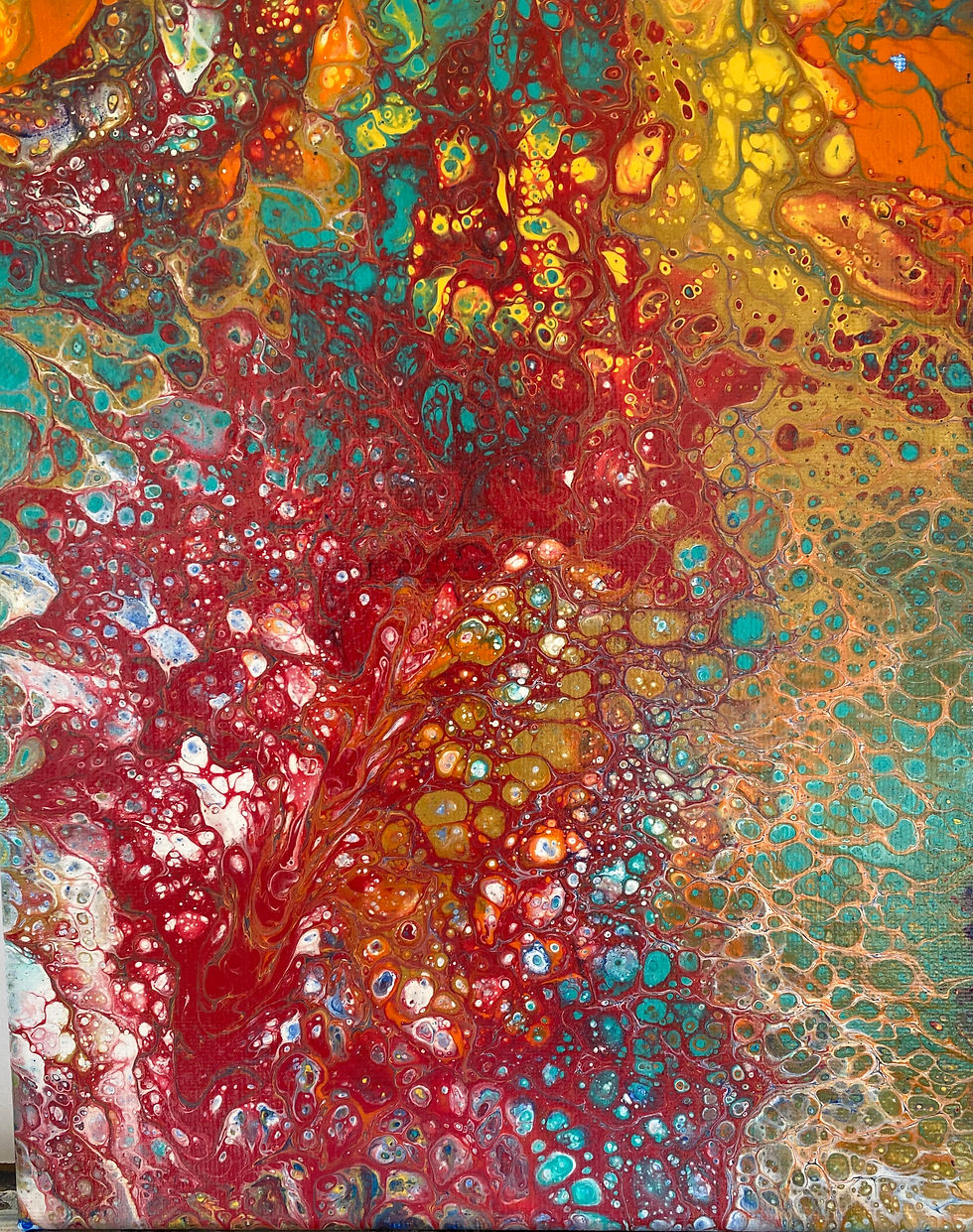 GAIA #4 - Acrylic on Canvas