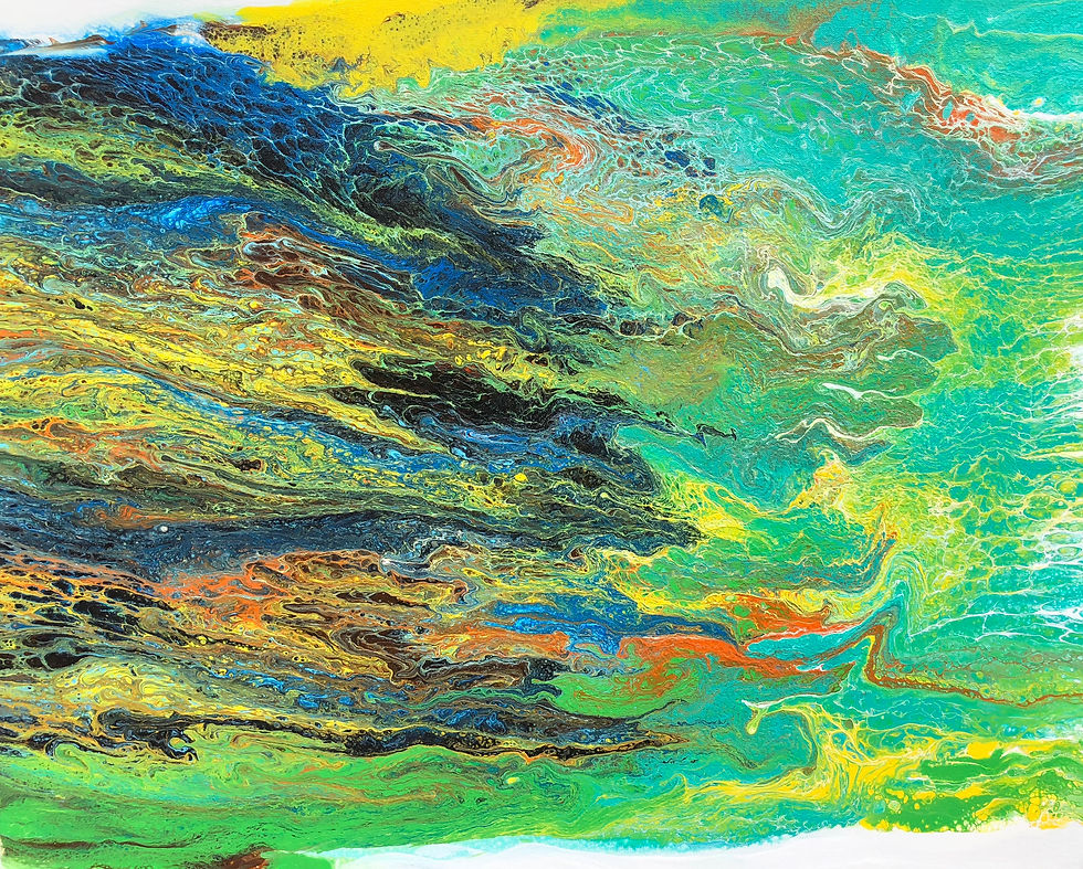 TROPICS - Acrylic on Canvas