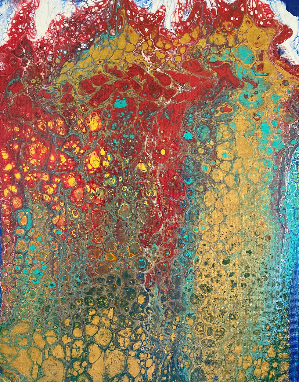 GAIA #3 - Acrylic on Canvas
