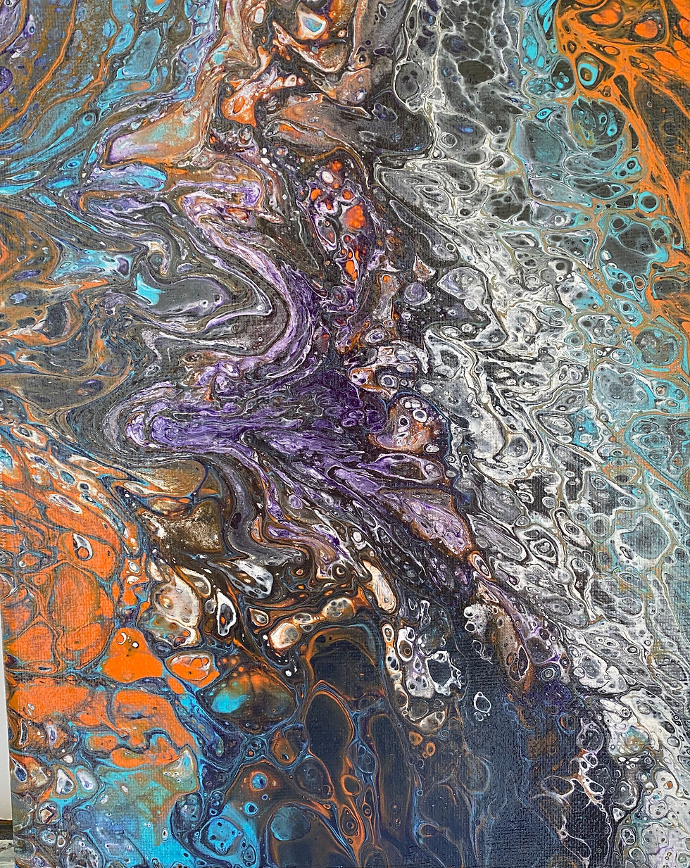 GAIA #1 - Acrylic on Canvas