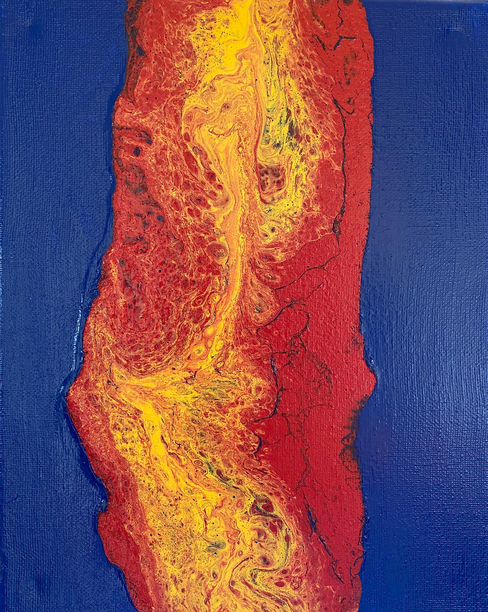 GAIA #9 - Acrylic on Canvas