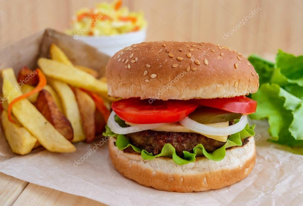 Sándwich de hamburguesa