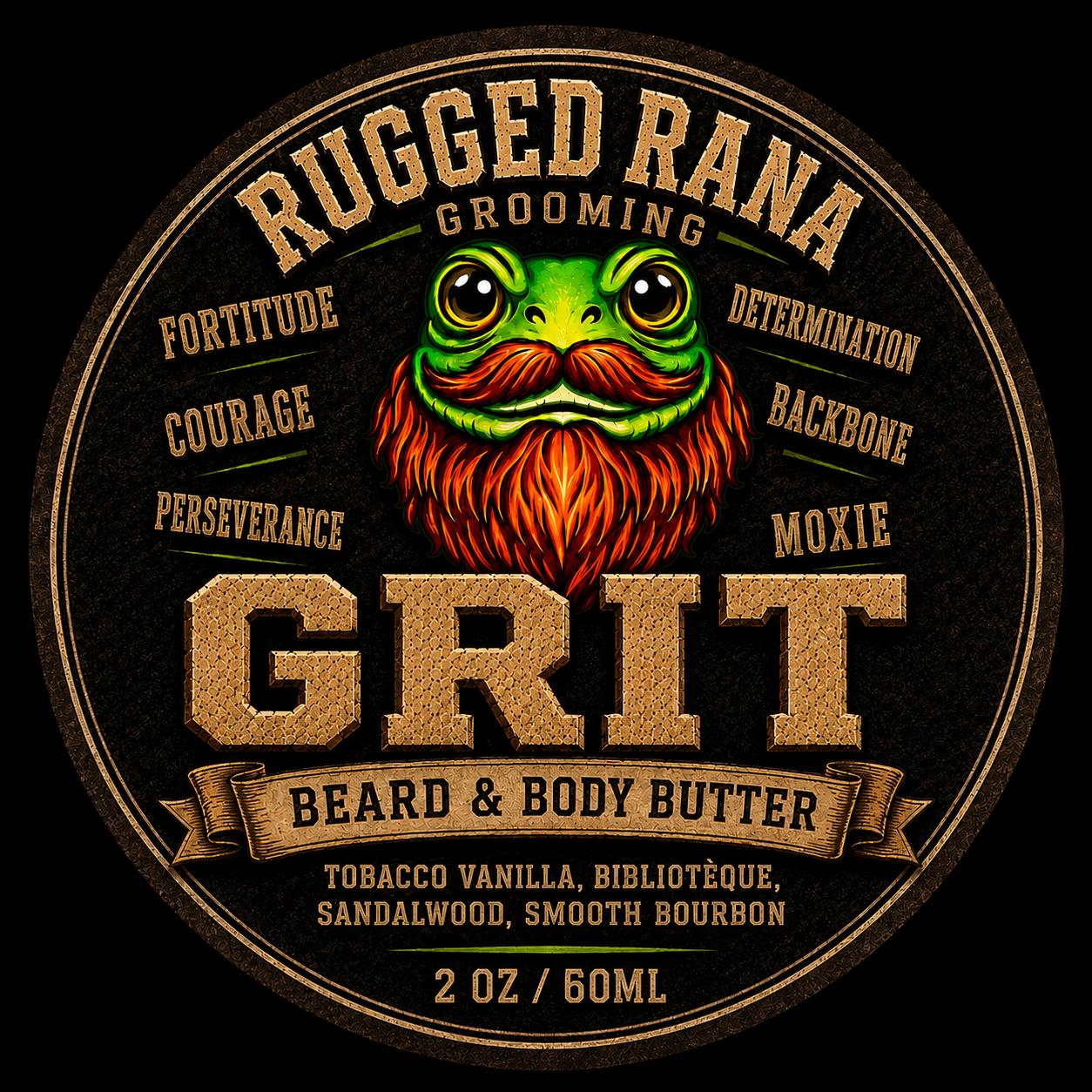 GRIT (Tobacco Vanilla, Bibliothèque, Sandalwood, Smooth Bourbon)