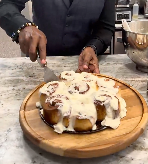 Rushion’s Kitchen Cinnamon Rolls
