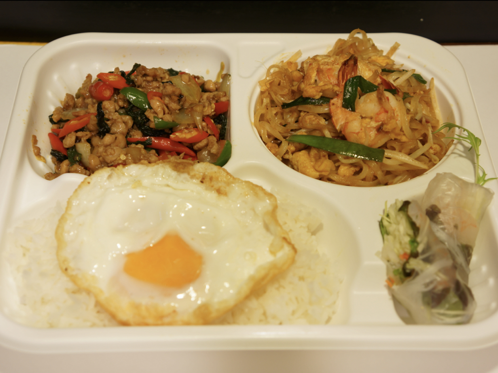 Arranged Food and Objects