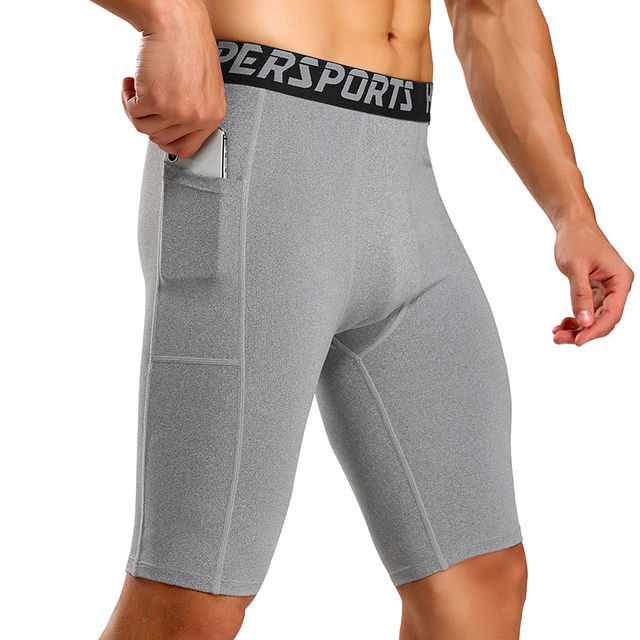 Miniatura: 2025 Compression Shorts Men Summer Sportswear Training Tights Gym Fitness Leggin