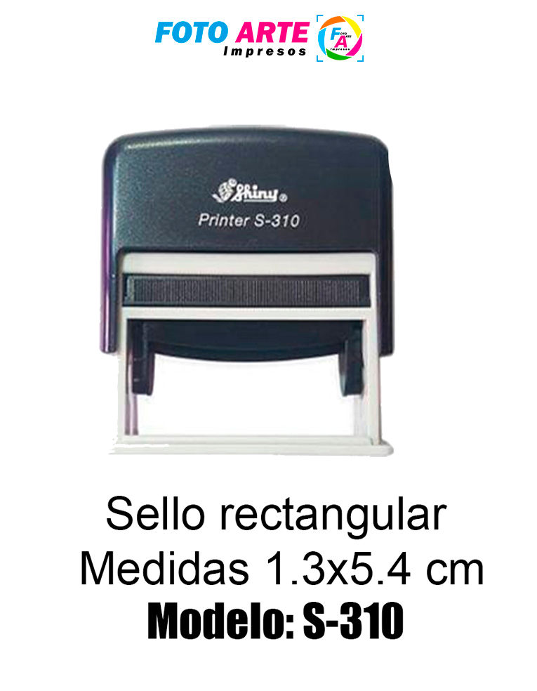 Sello Automatico Rectangular S-310