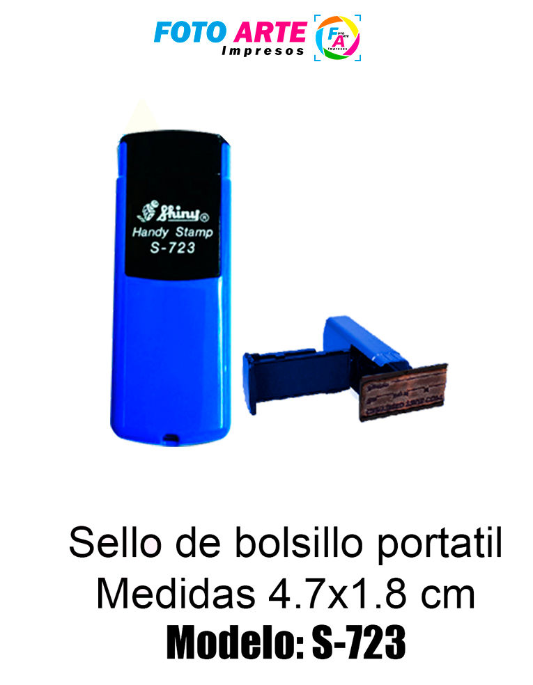 Sello Automatico de Bolsillo S-724