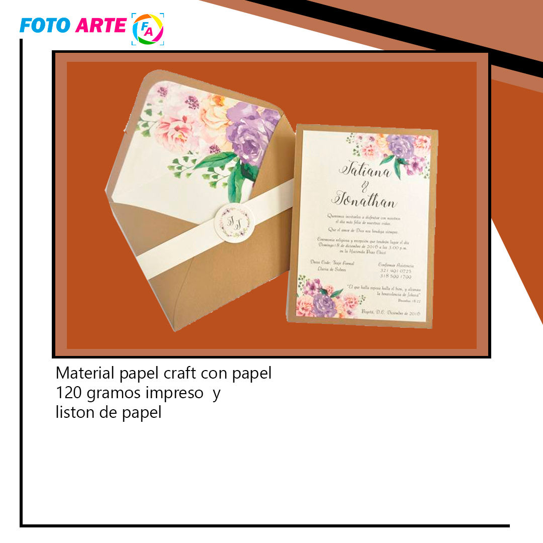 Invitación de boda estilo vintage