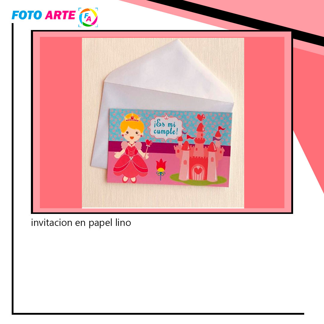 Invitación de cumpleaños princesa