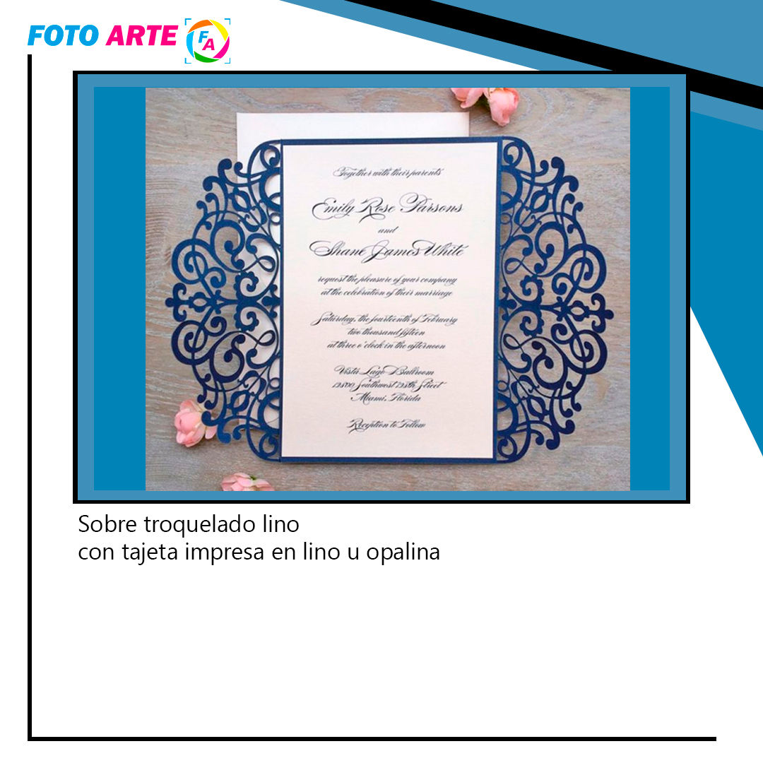 Invitación de boda Imperial