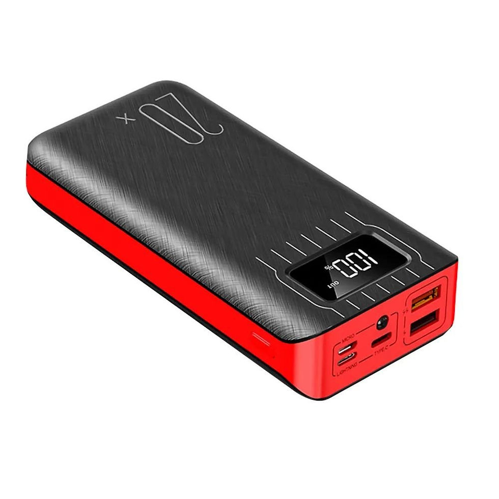 Miniatura: 20000mAh External Battery Power Bank Dual USB With LED Flashlight