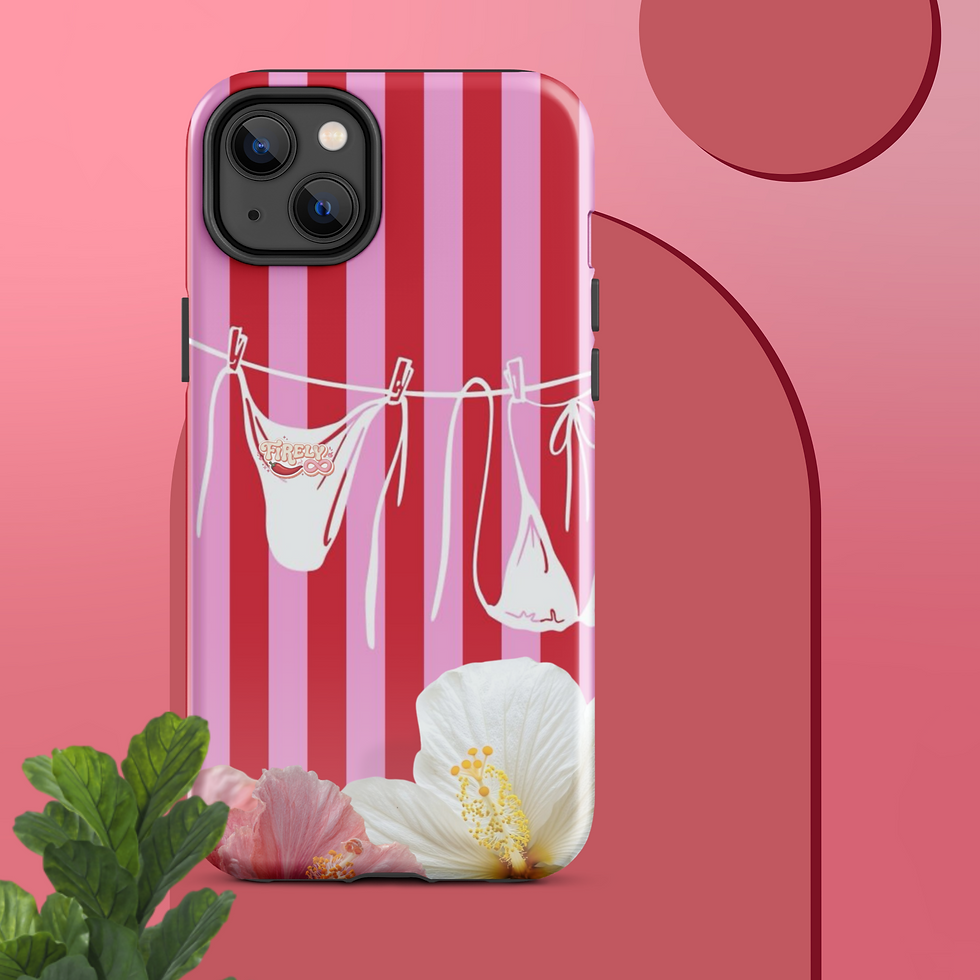 Thumbnail: iPhone iPhone Bikini Line Tough Phone Case – GLOSSY Girly Aesthetic Protection