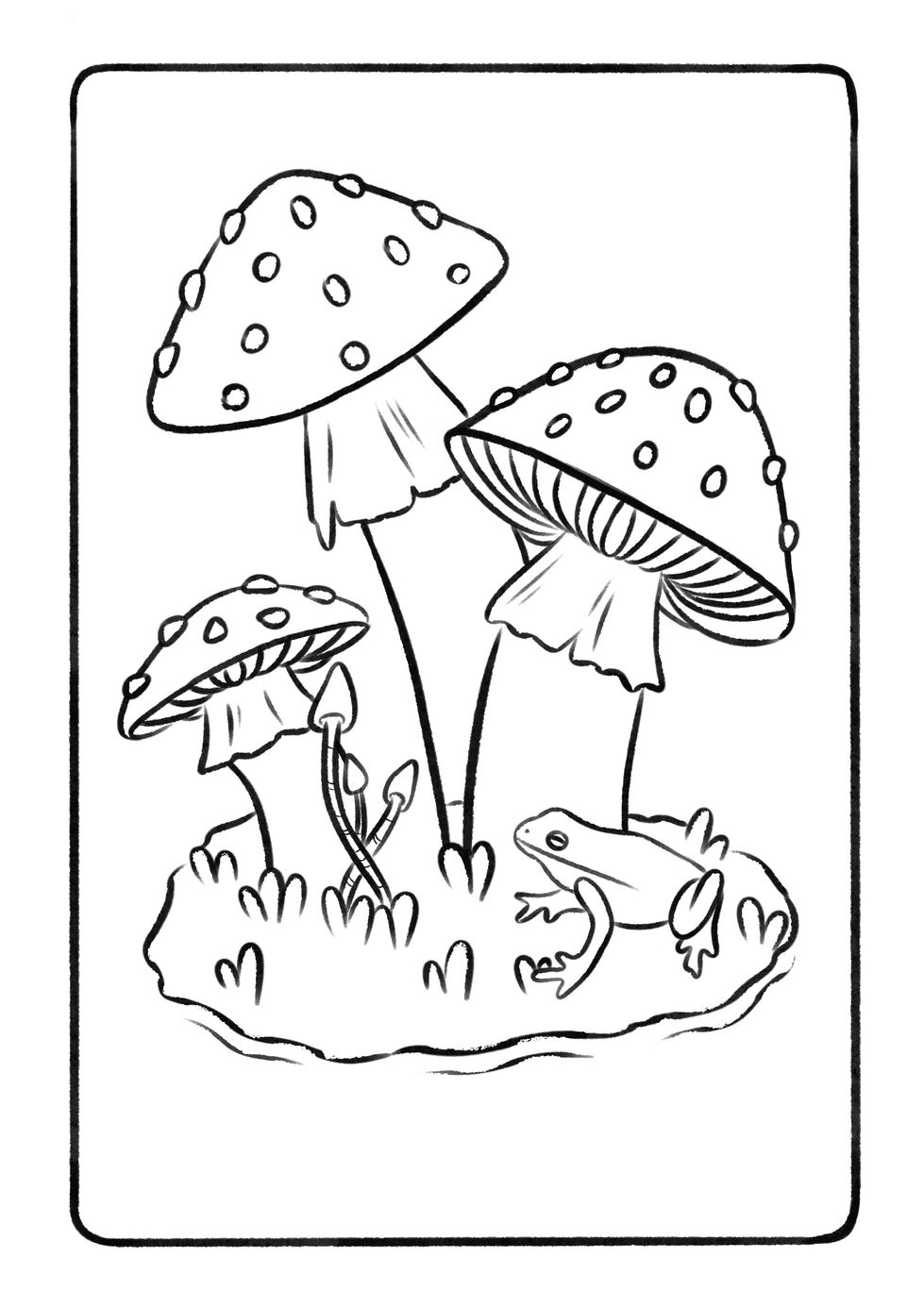 Science outreach colouring page